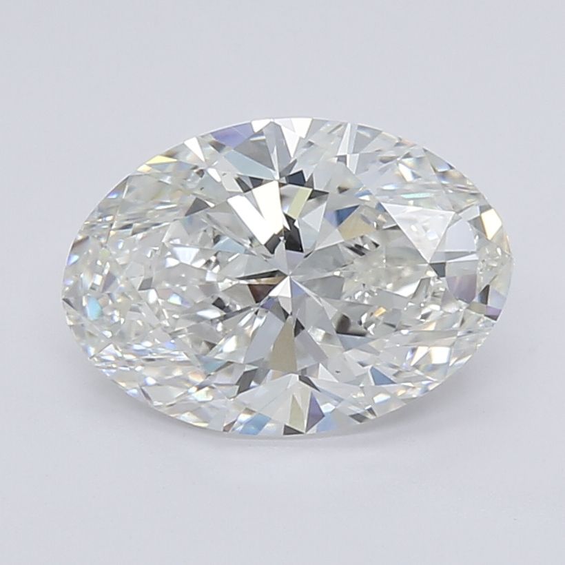 2.60 Carat oval Lab Grown Diamond Front Image