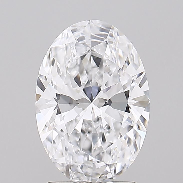 2ct Oval D - IF - Excellent cut - LCD1354