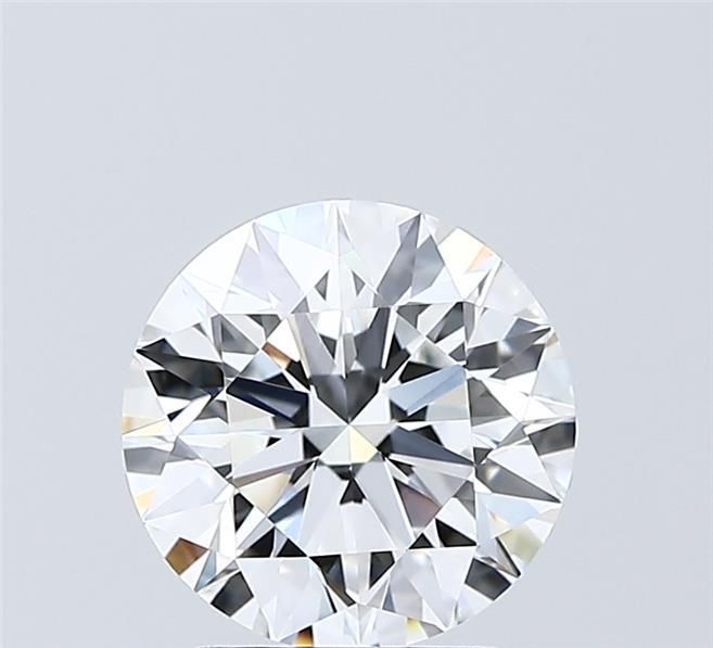 2ct Round D - VVS2 - Excellent cut - LD253326