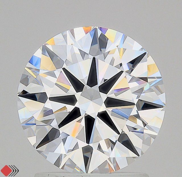 2ct Round D - VVS1 - Very Good cut - LD126396