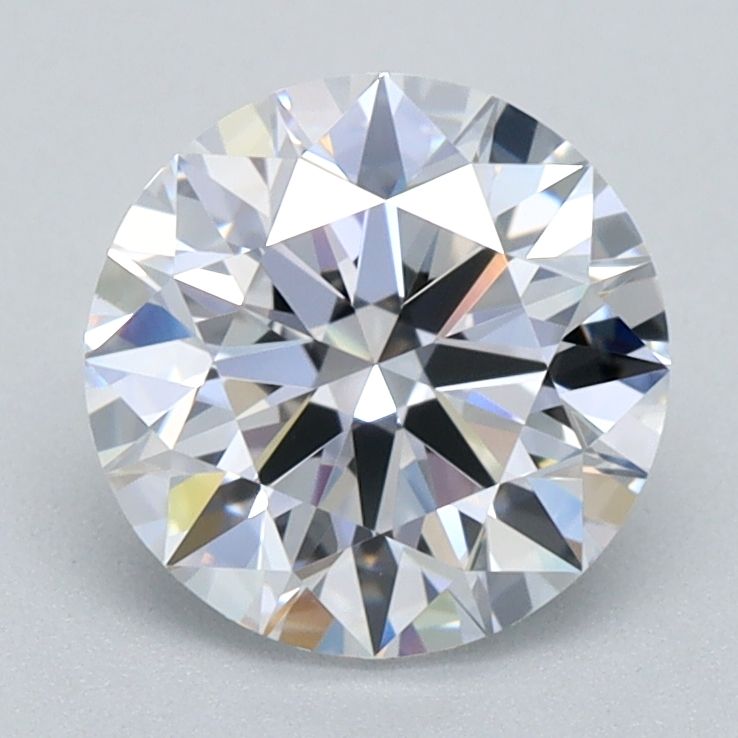 2.63 Carat round Lab Grown Diamond Front Image