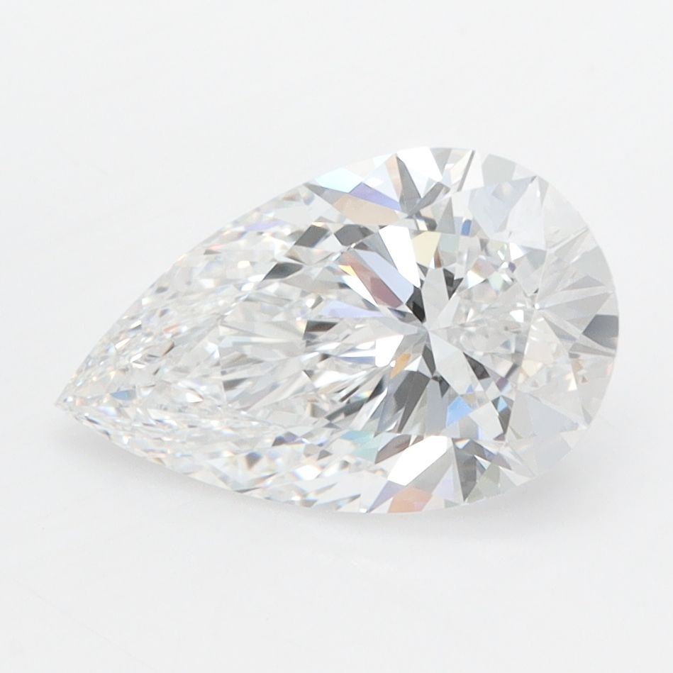 2ct Pear D - IF - Excellent cut - LD17422