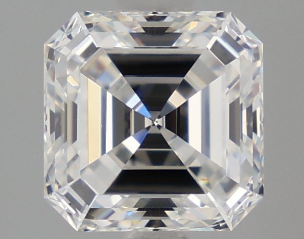 2ct Asscher F - VS1 - Excellent cut - LD314360