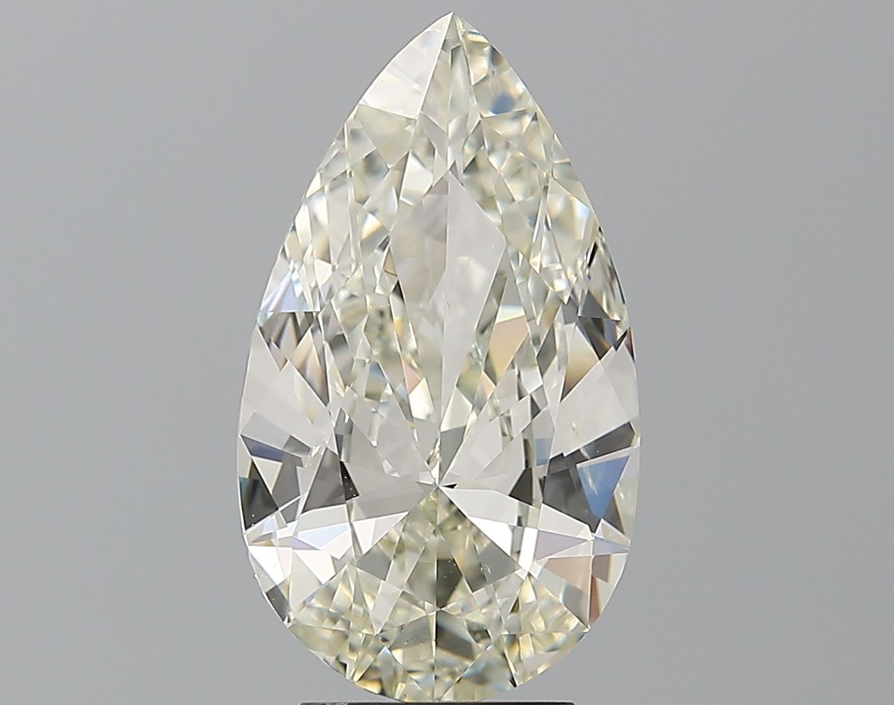 Diamant Poire 4.00 ct - Couleur J - Pureté SI1