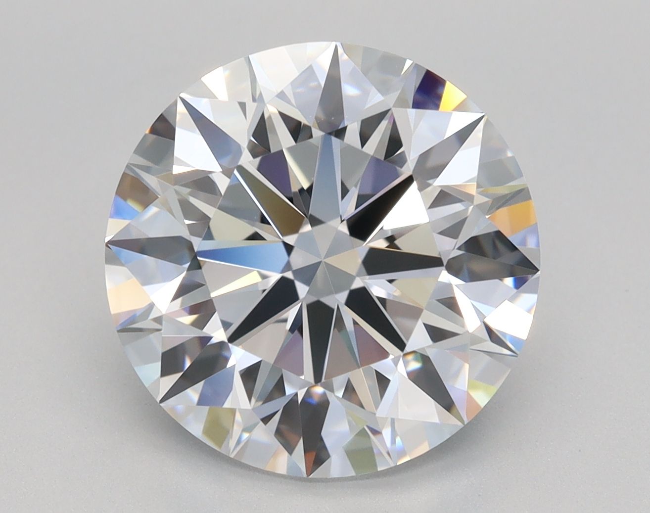 4,46 ct Okrągły diament laboratoryjny