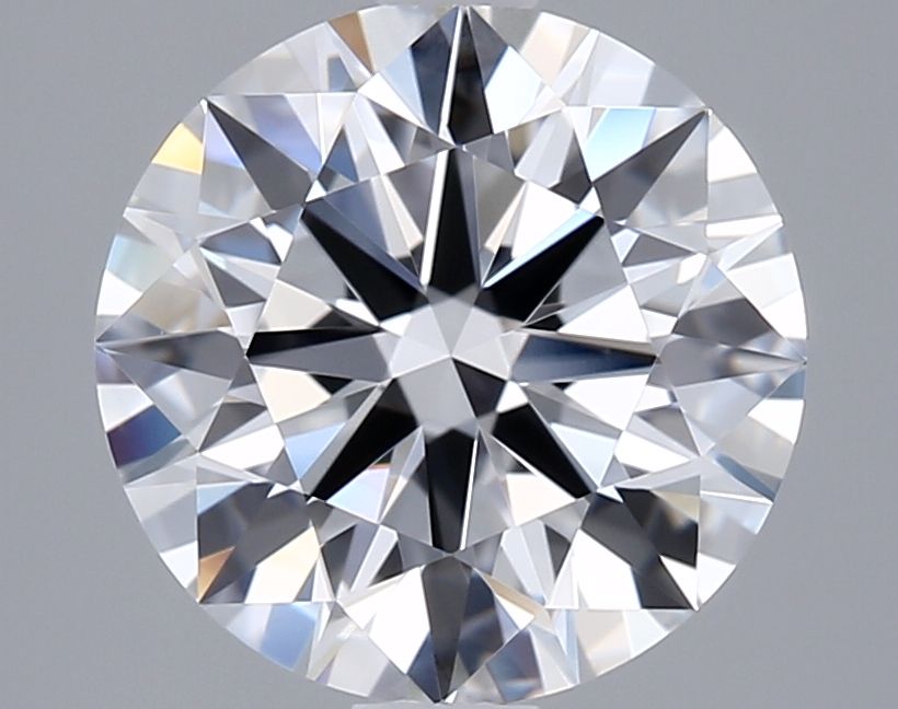 2ct Round D - VVS2 - Excellent cut - LD395886