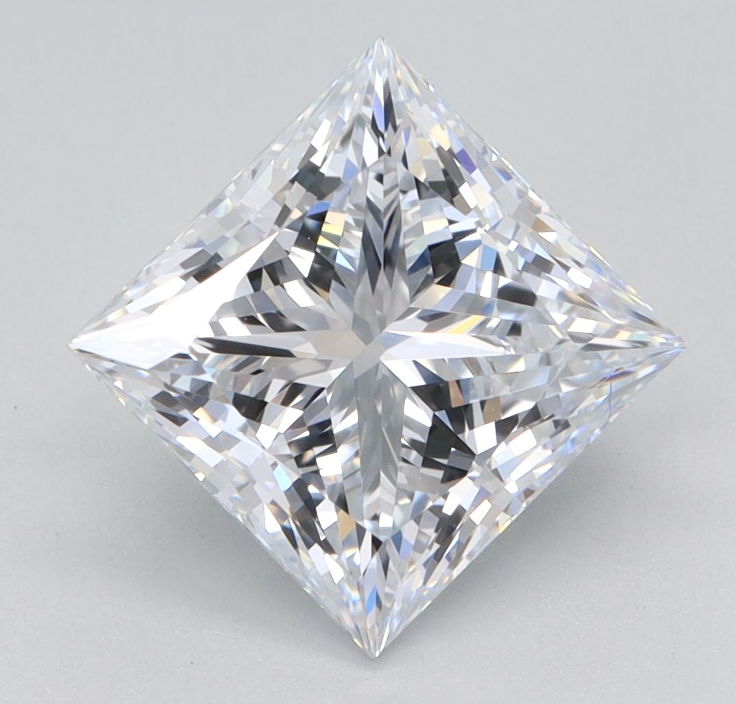 2.64 Carat princess Lab Grown Diamond Front Image