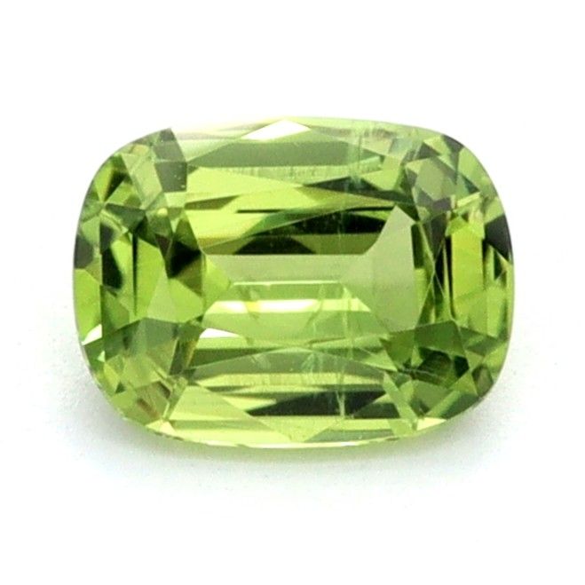 0.40 ct Cushion Green Sapphire