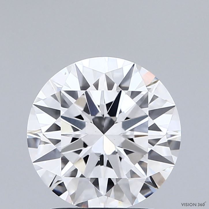 2ct Round E - VS1 - Very Good cut - LD48432
