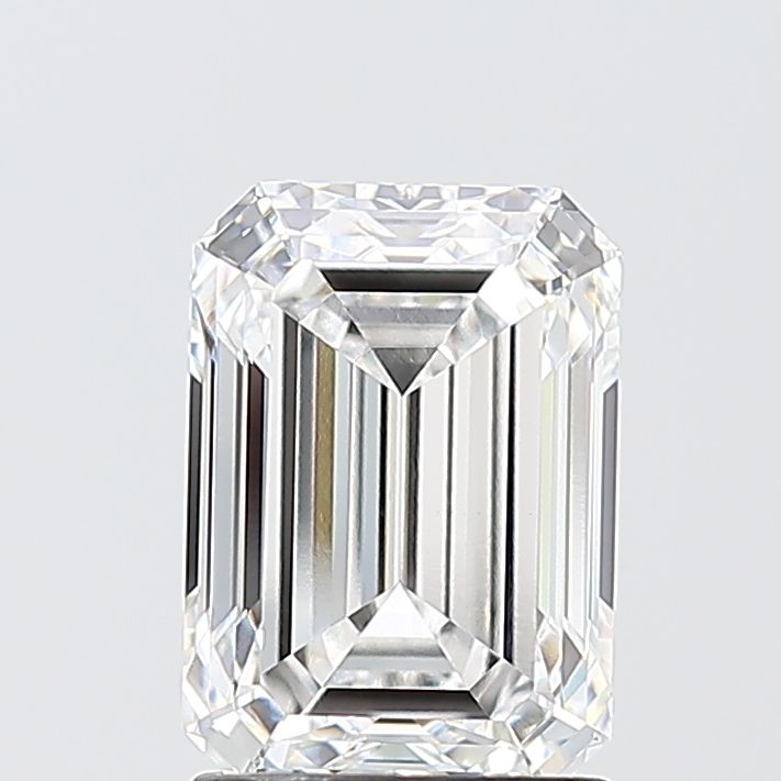 2.04ct Emerald D - VVS2 - Excellent cut - LD372944