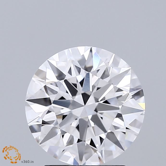 2ct Round D - VVS2 - Excellent cut - LD252372