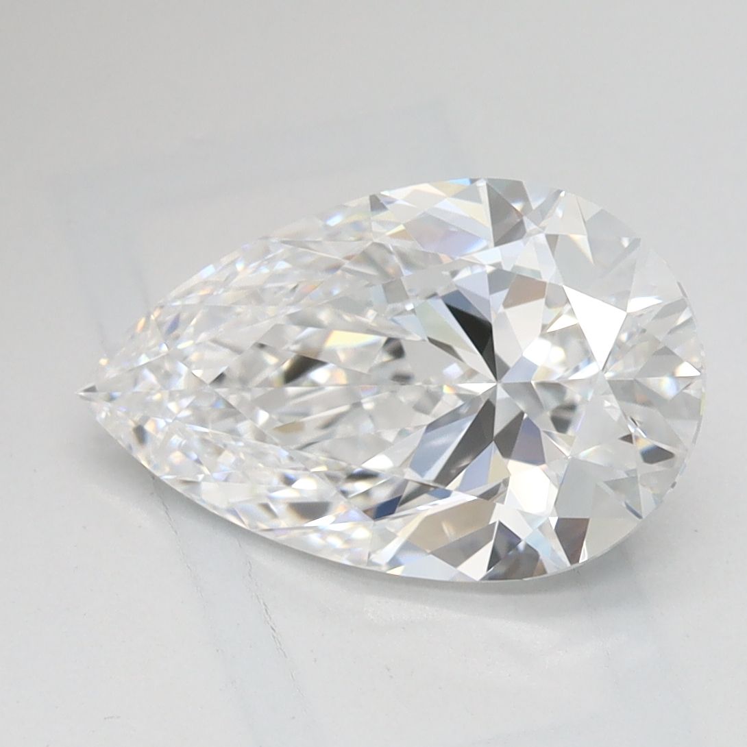 2ct Pear D - IF - Excellent cut - LD374214
