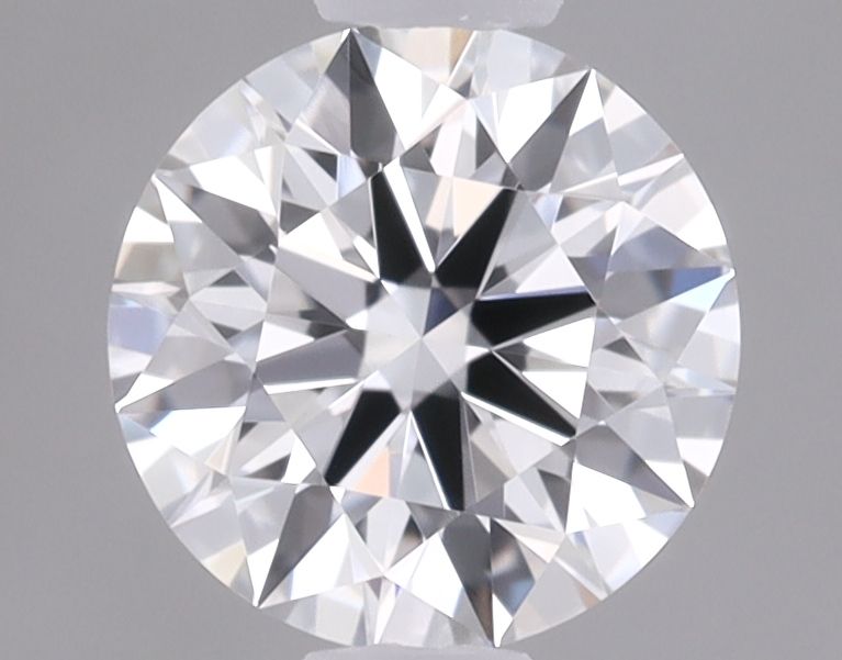 0.52 Carat round Lab Grown Diamond Front Image