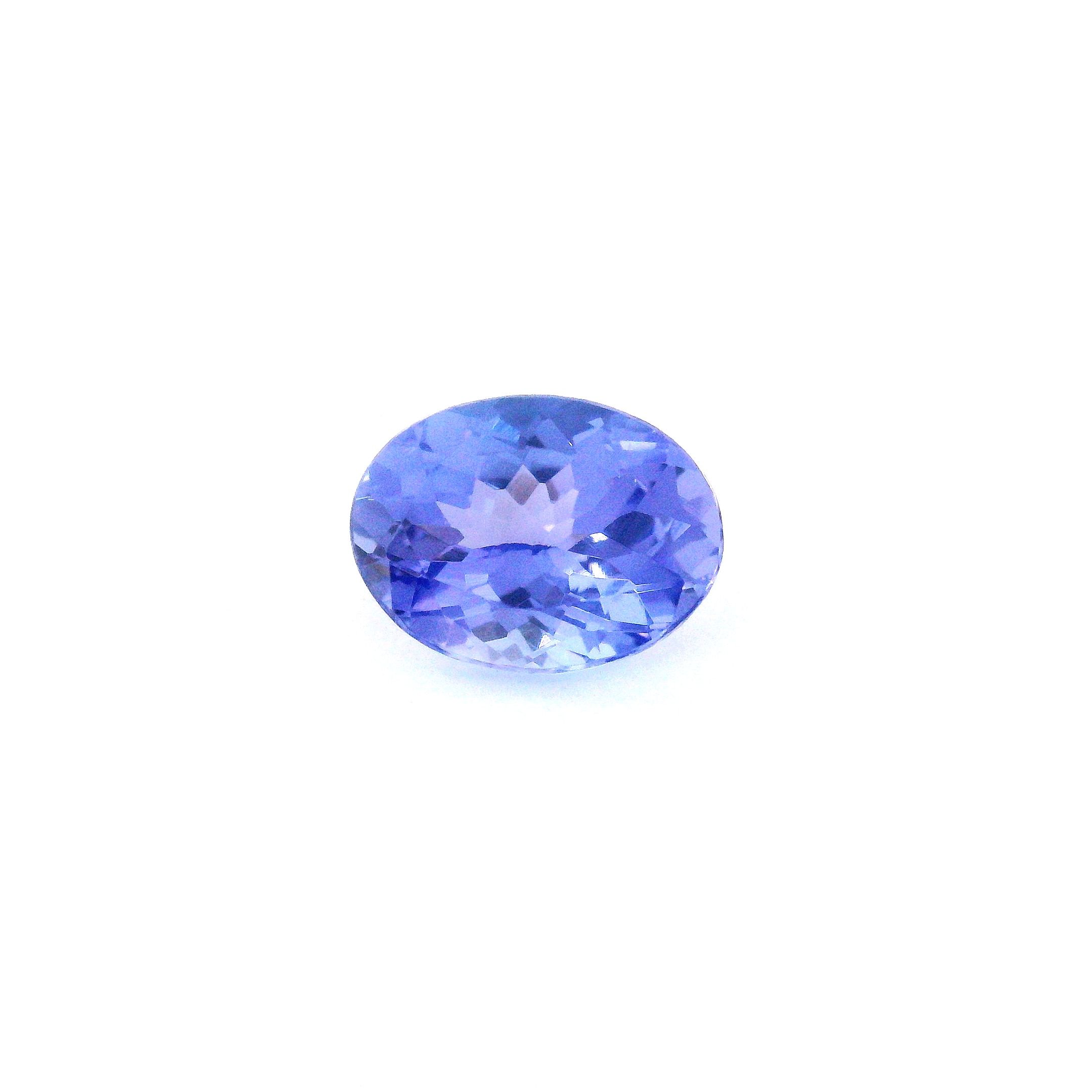 1.60 ct Oval Blue Tanzanite