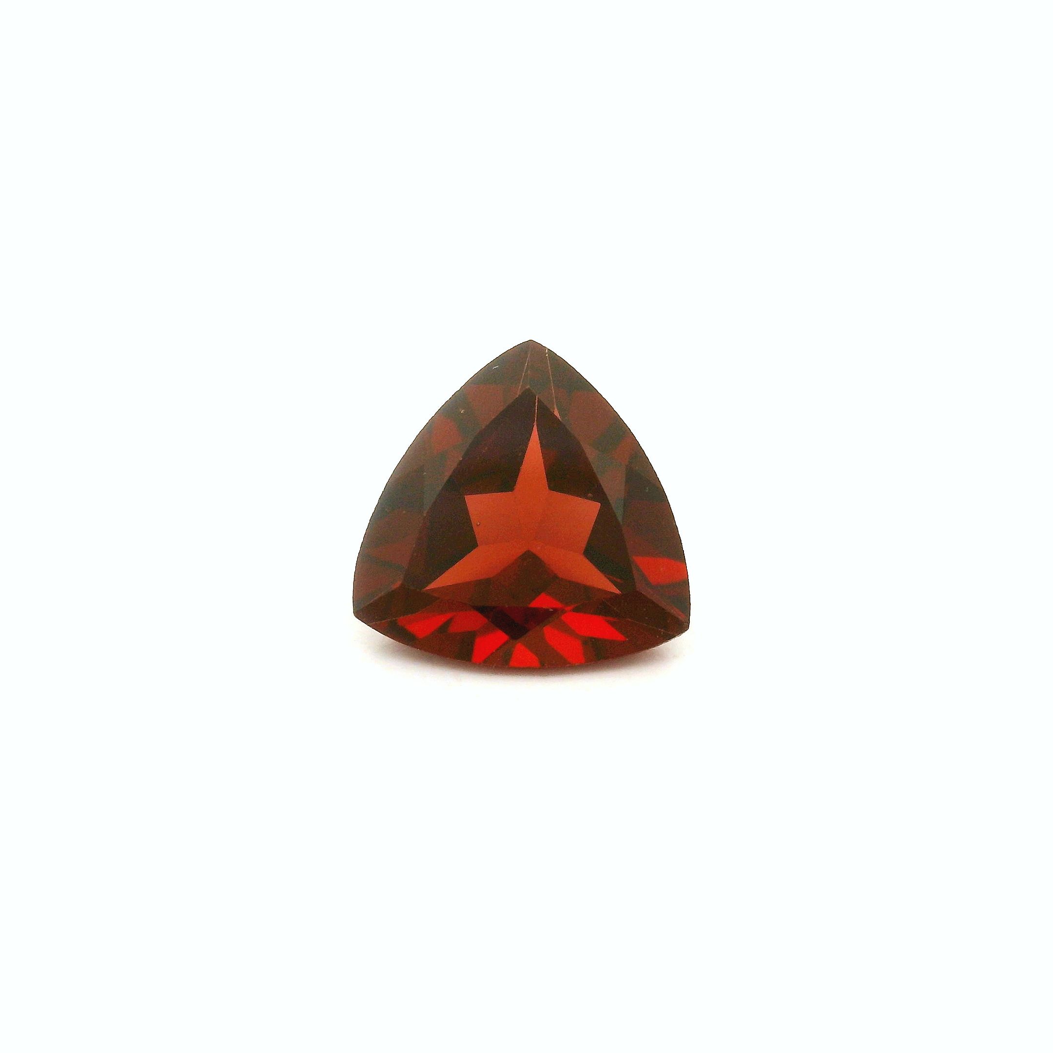 1.77 ct Triangular Red Garnet