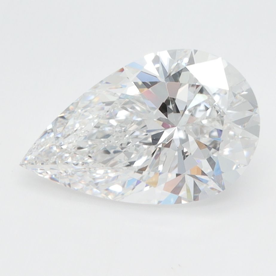 2ct Pear D - VVS2 - Excellent cut - LD120232