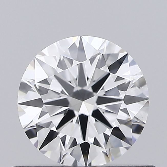 0.53 Carat round Lab Grown Diamond Front View