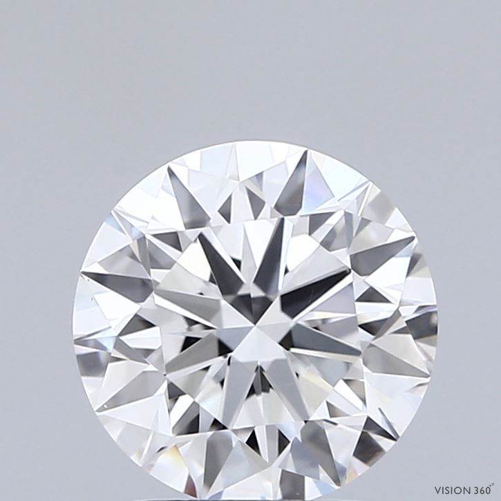 2ct Round E - VVS2 - Very Good cut - LD263056
