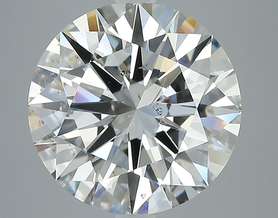 3,71 ct Okrągły diament naturalny