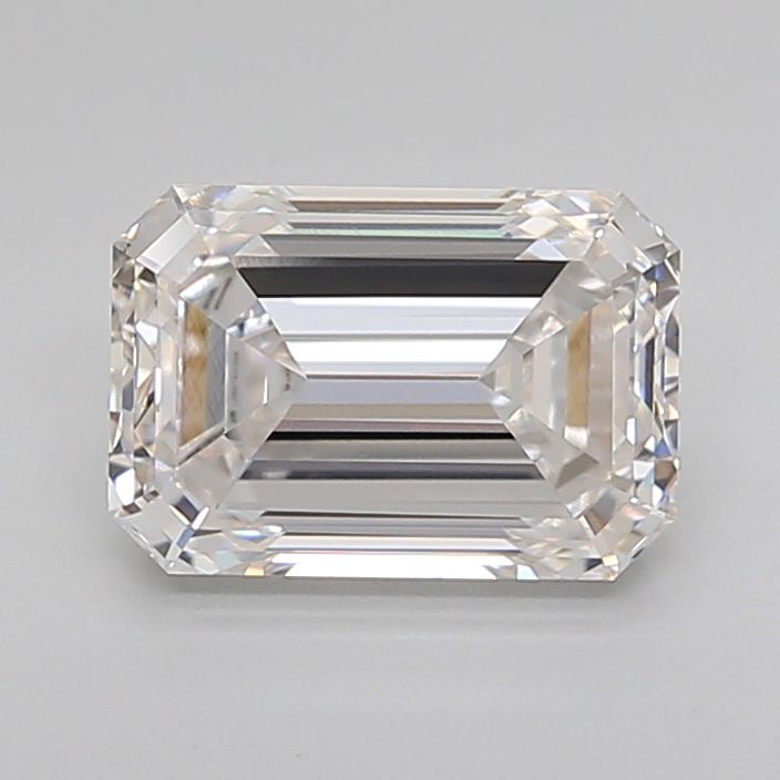 2.01ct Emerald F - IF - Very Good cut - LD255273