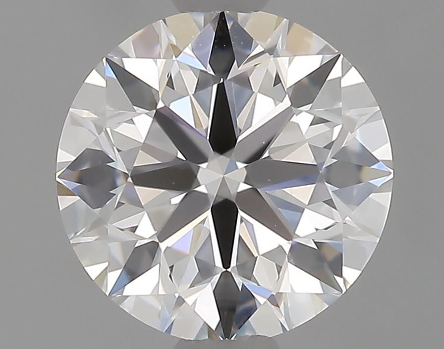 1.21 Carat round Lab Grown Diamond Front View