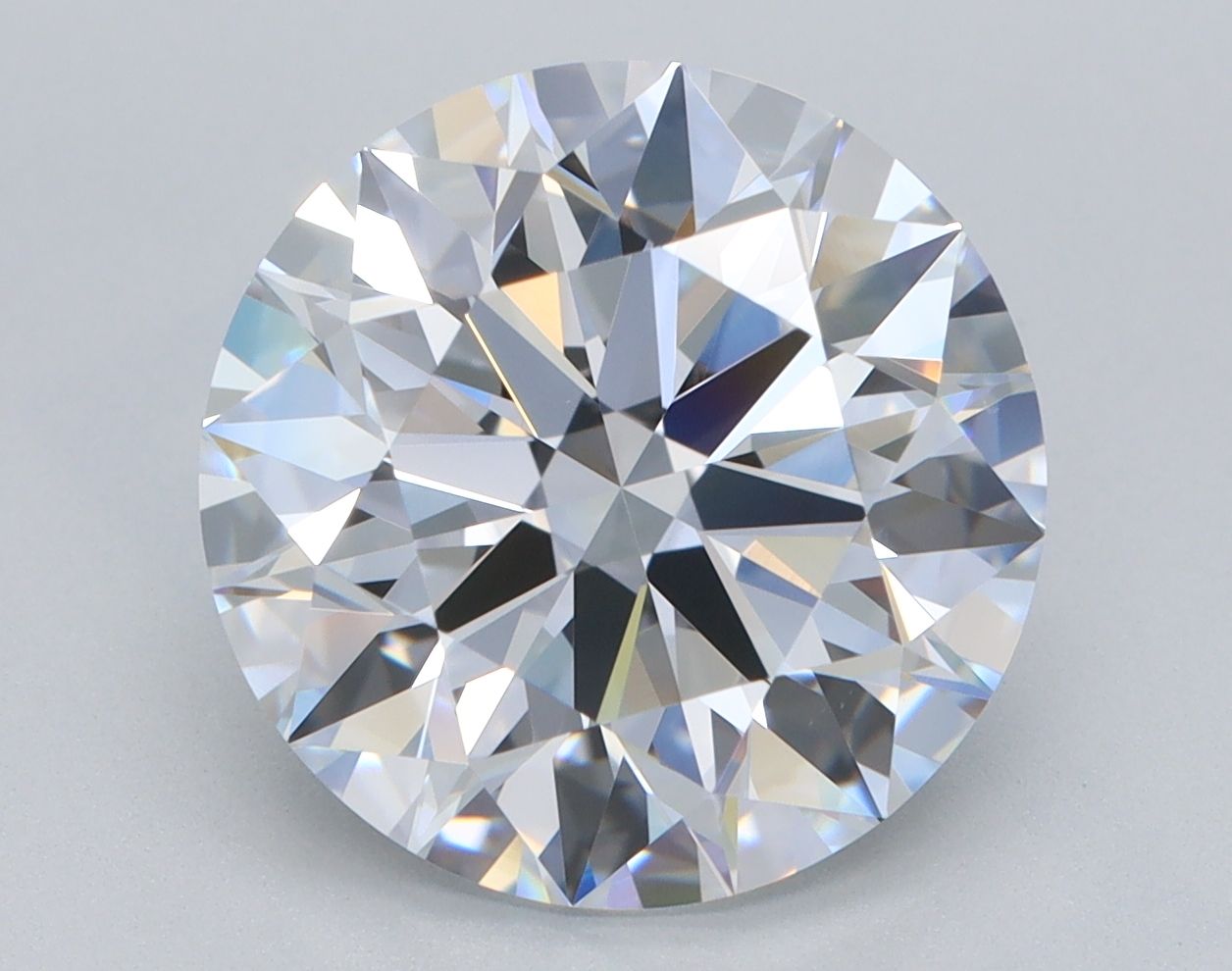 4,24 ct Okrągły diament laboratoryjny