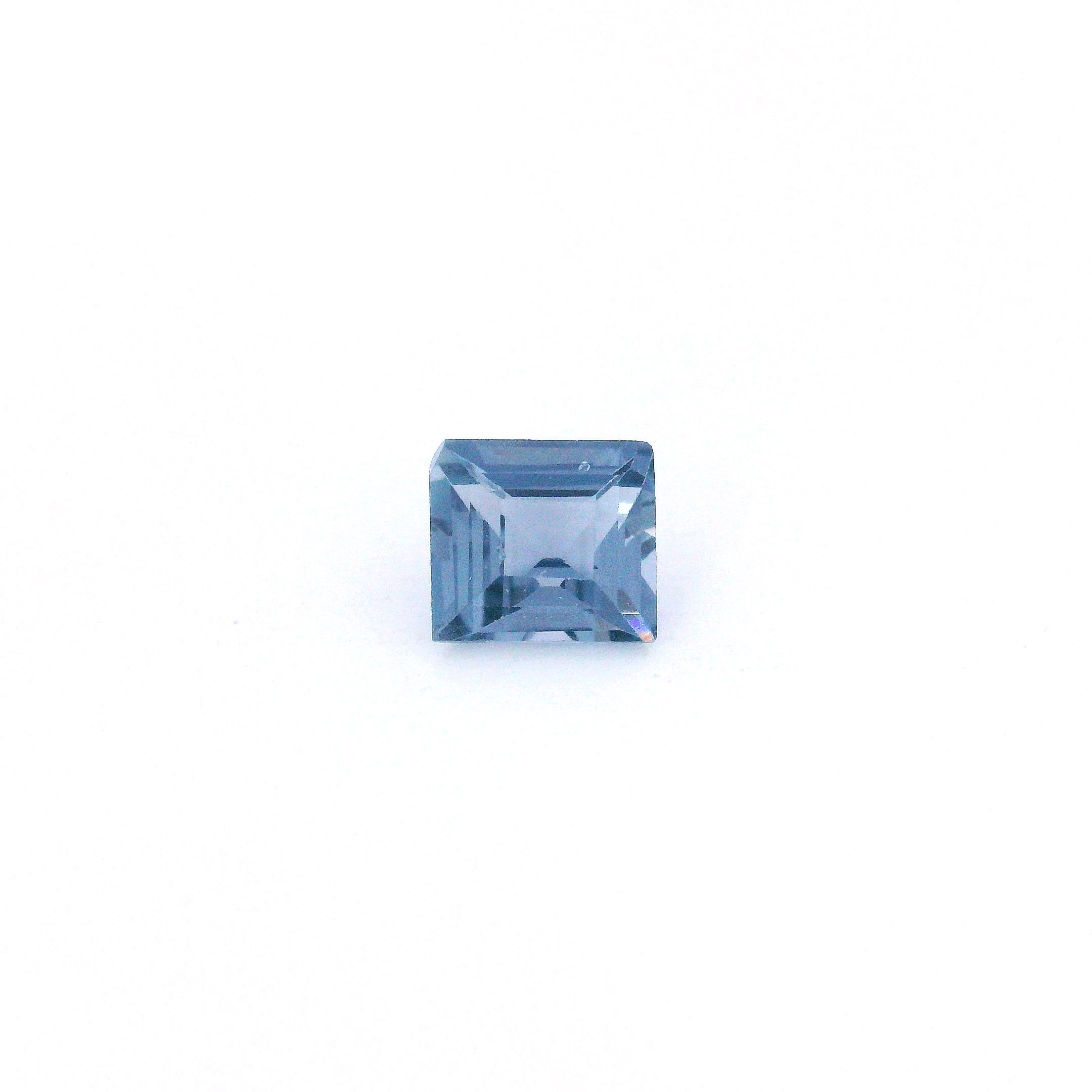 0.74 ct Rectangular Blue Spinel