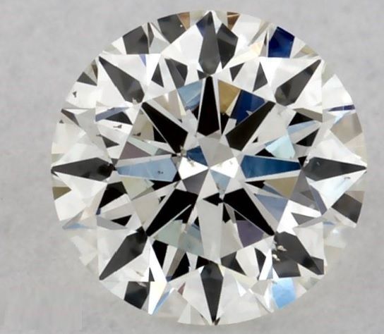 0,30 ct Okrągły diament naturalny