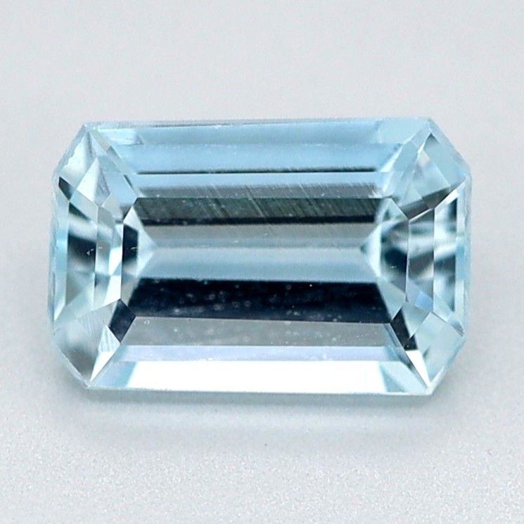Certified Aquamarine Emerald 0.49 ct gemstone, Blue