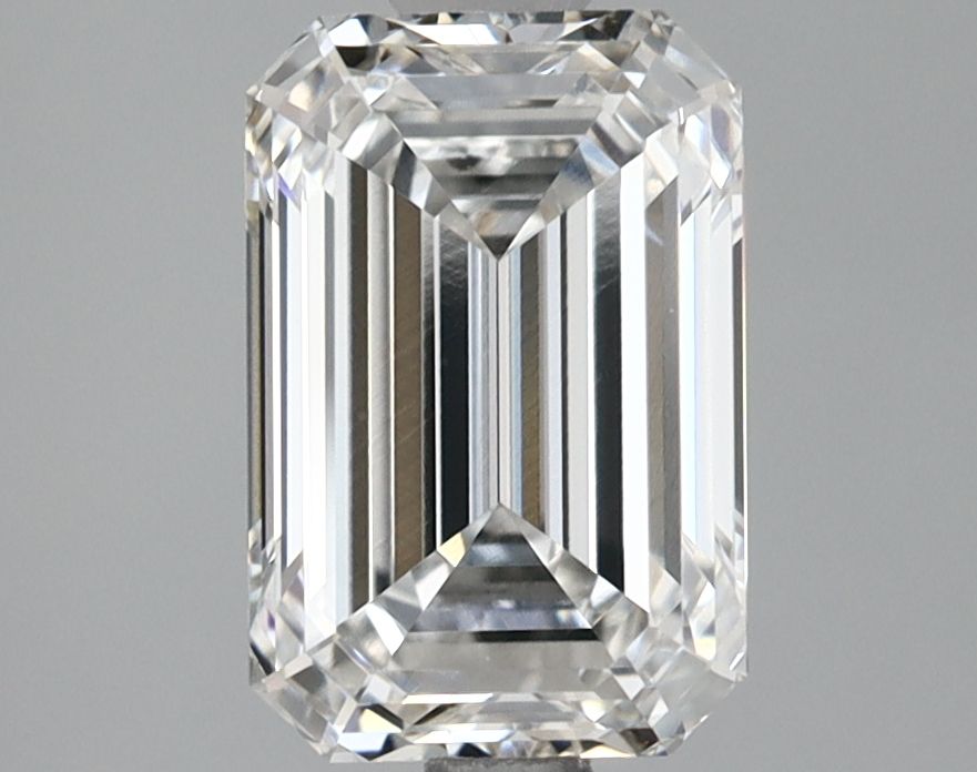 2.03ct Emerald F - VVS2 - Excellent cut - LD318253