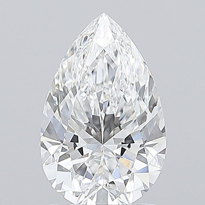 2ct Pear D - VVS1 - Excellent cut - LD50499