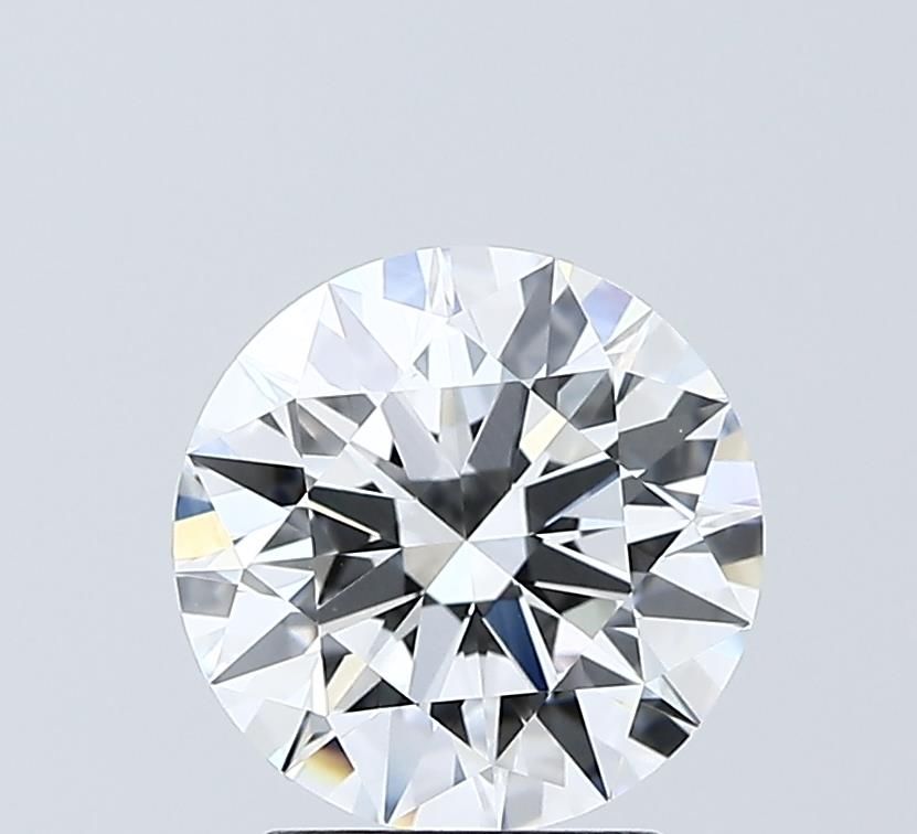 2ct Round D - VVS2 - Excellent cut - LD298578