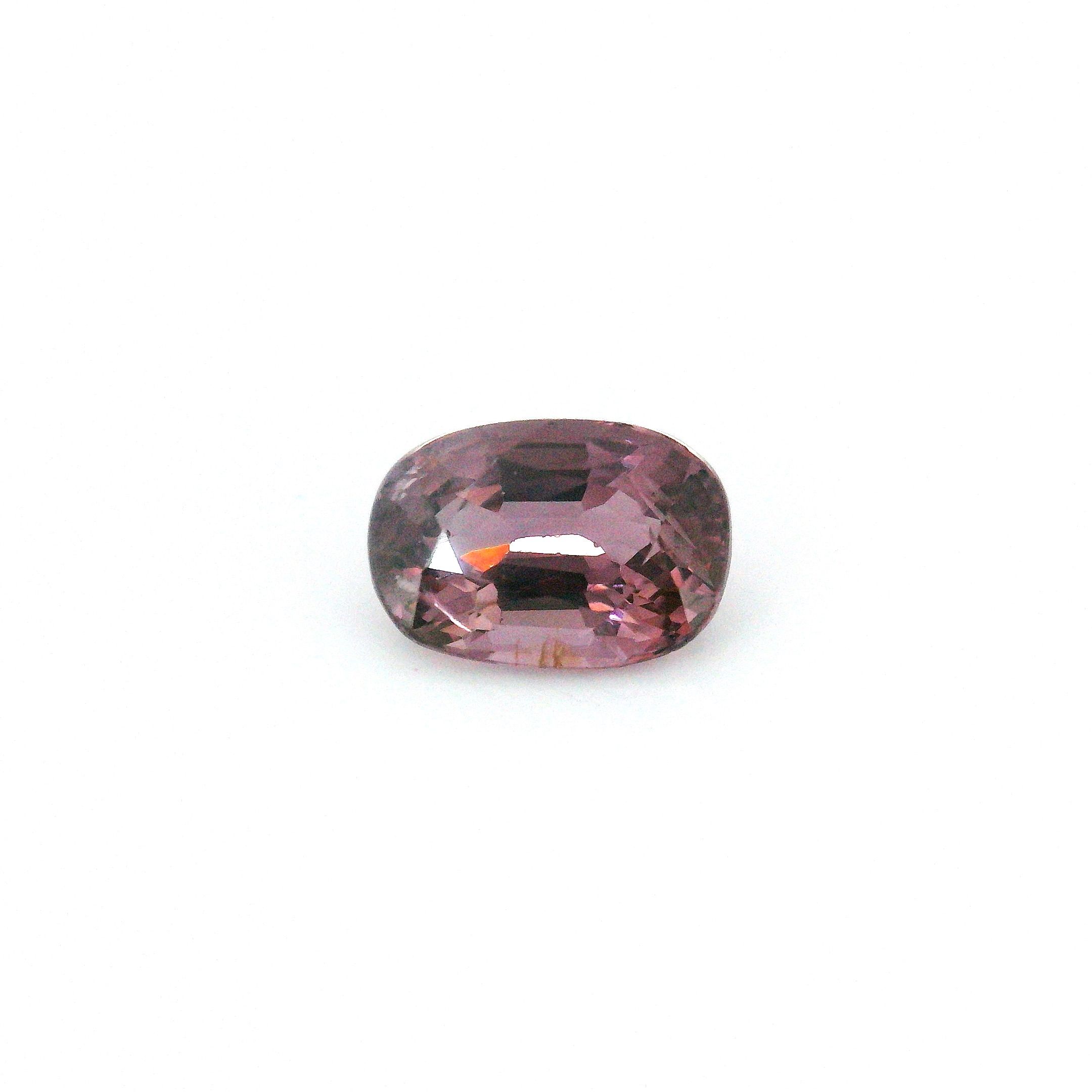 1.64 ct Cushion Purple Spinel