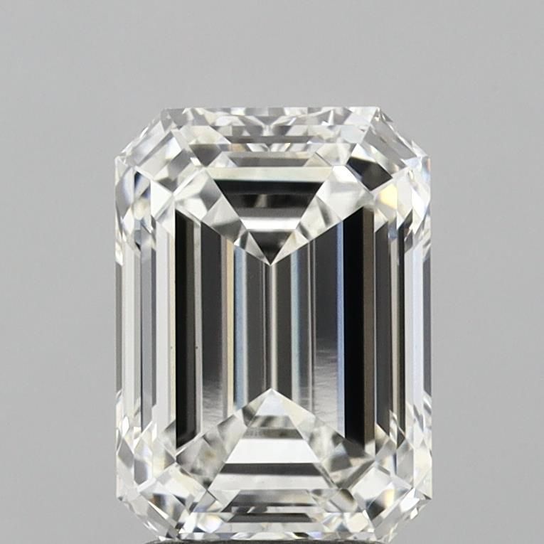 2ct Emerald F - VS1 - Excellent cut - LD56683