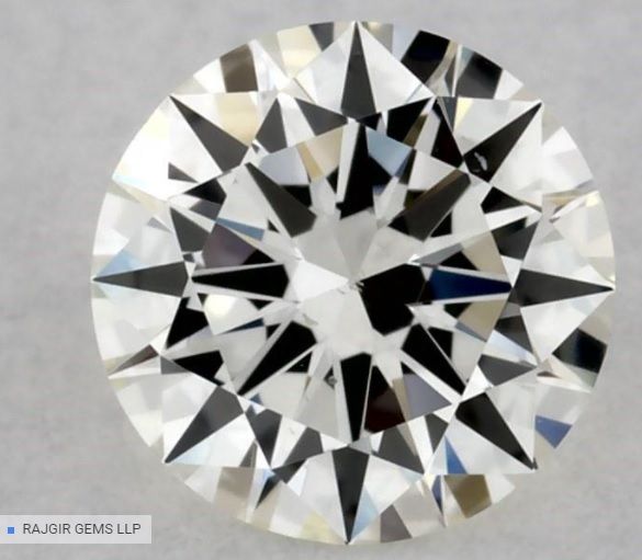 0,30 ct Okrągły diament naturalny