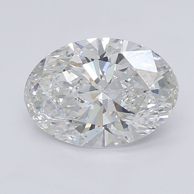 2.70 Carat oval Lab Grown Diamond Front Image