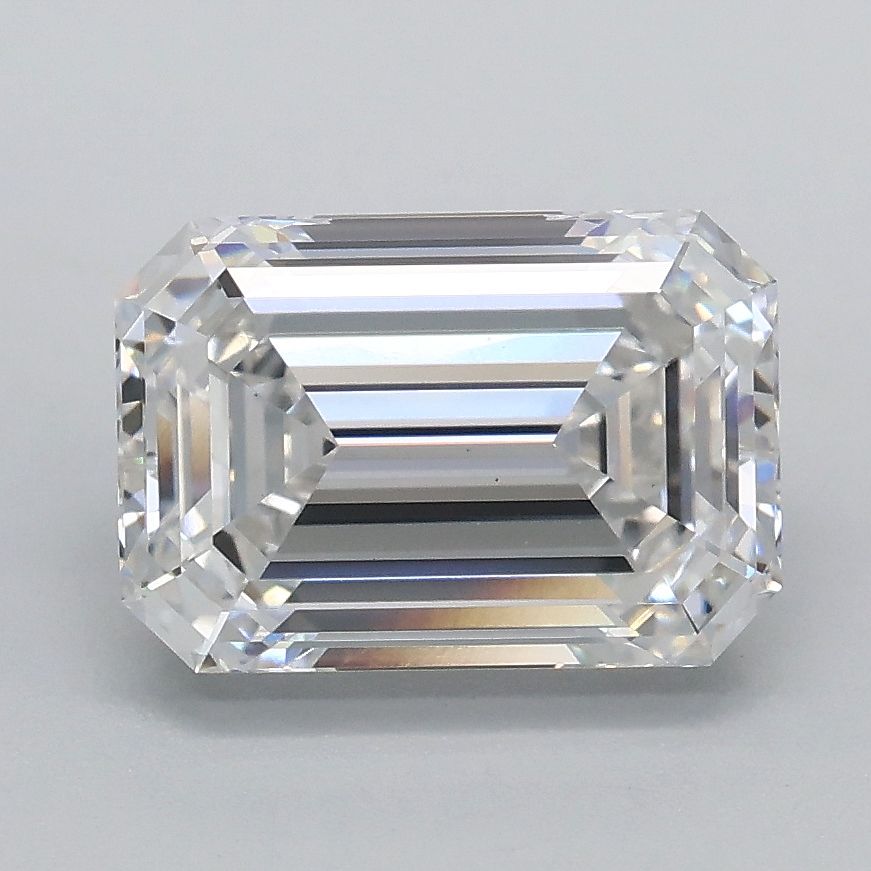 2.01ct Emerald F - VVS2 - Excellent cut - LD120636