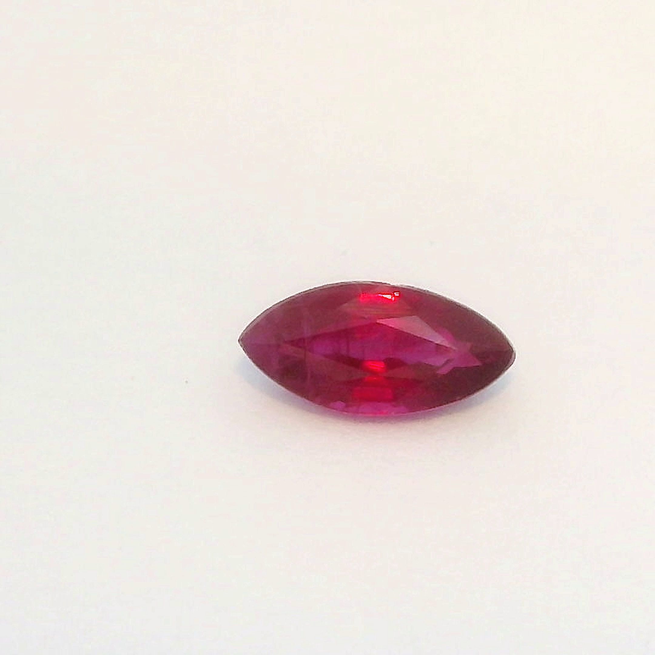 0.30 ct Marquise Red Ruby