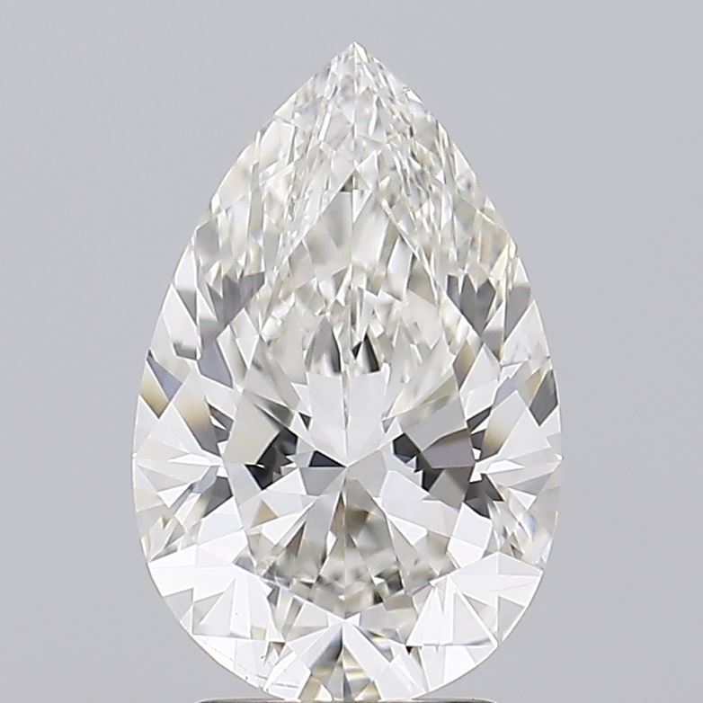 2,16 ct Diament laboratoryjny w szlifie gruszki