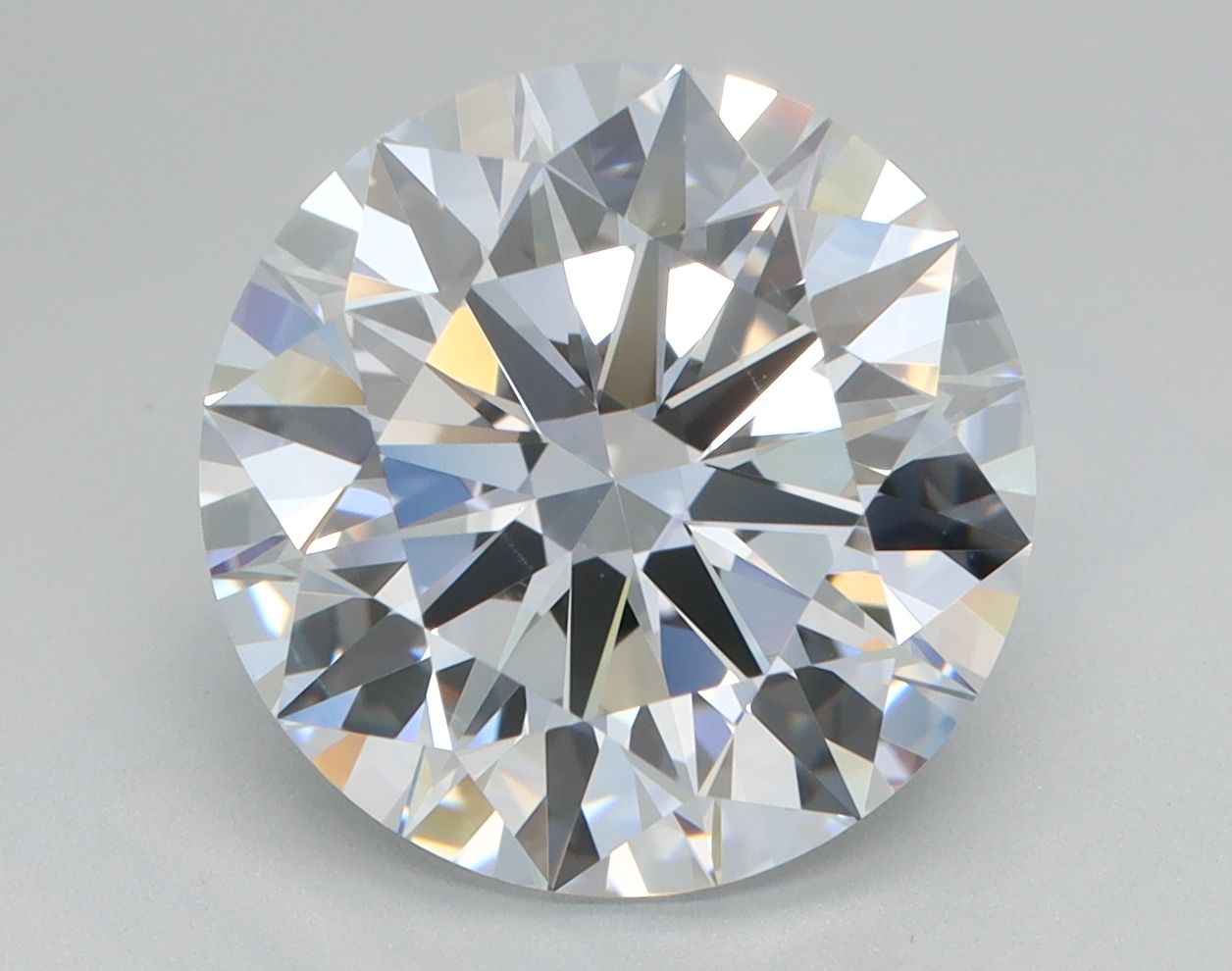 4,01 ct Okrągły diament laboratoryjny