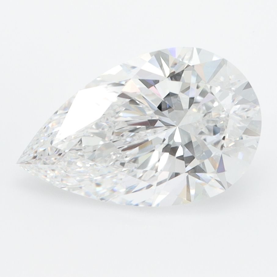 2ct Pear D - VVS1 - Excellent cut - LD5743