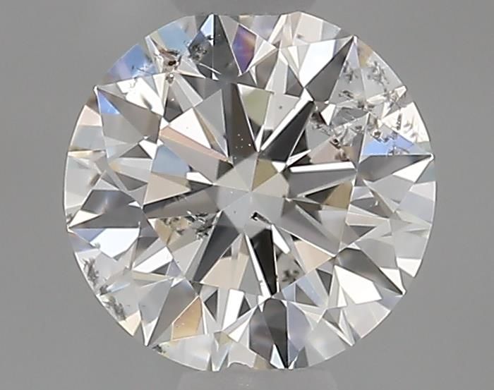 Diamant Rond 0.54 ct - Couleur G - Pureté SI2