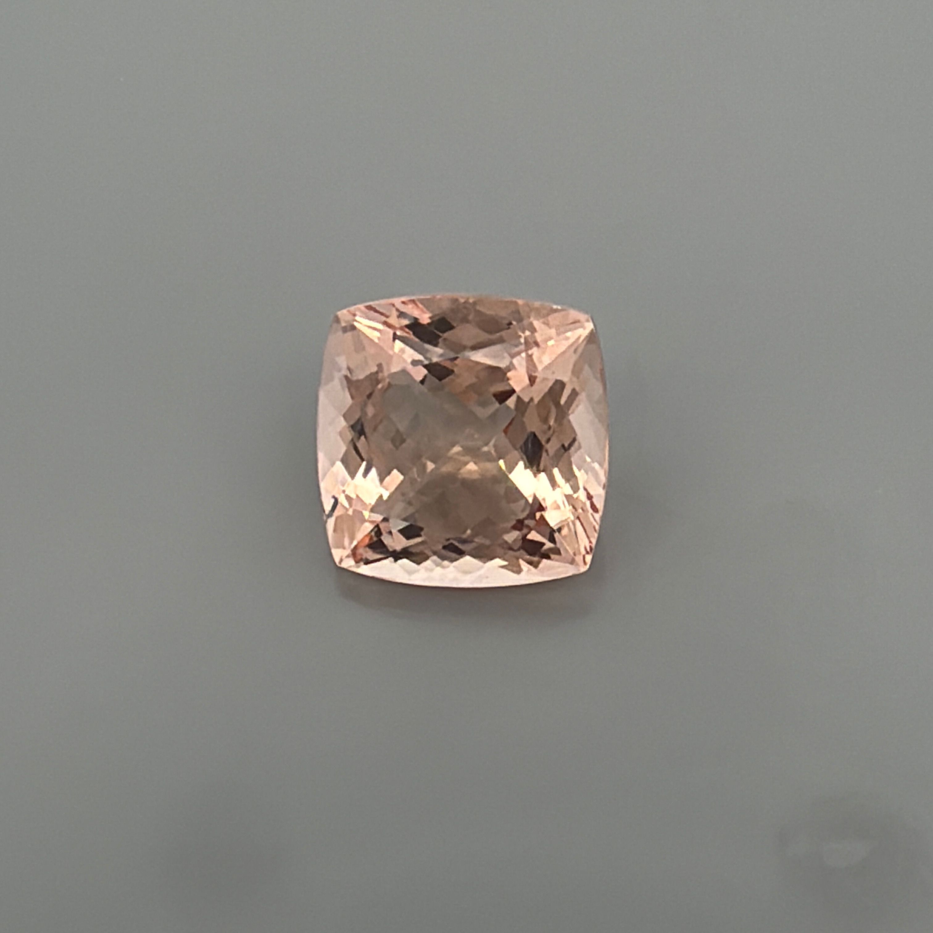5.11 ct Cushion Pink Morganite