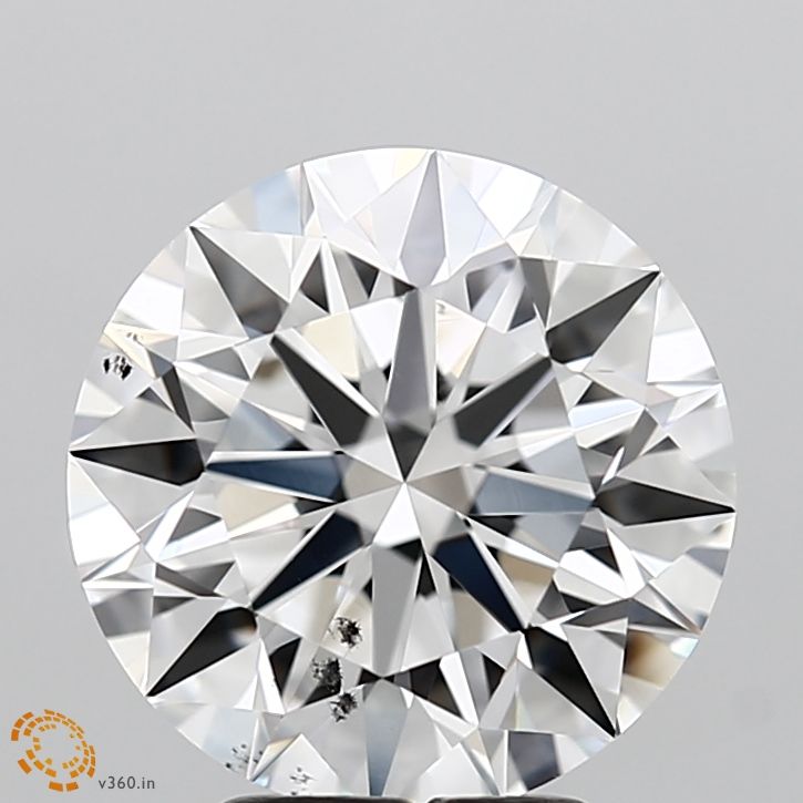 3,53 ct Okrągły diament naturalny