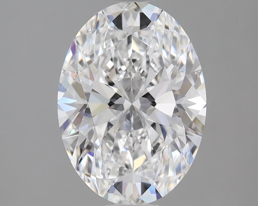2.01 Carat oval Lab Grown Diamond Front View