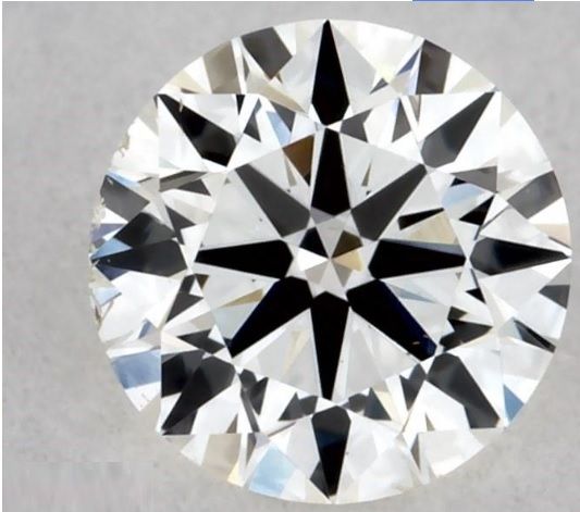 0,30 ct Okrągły diament naturalny