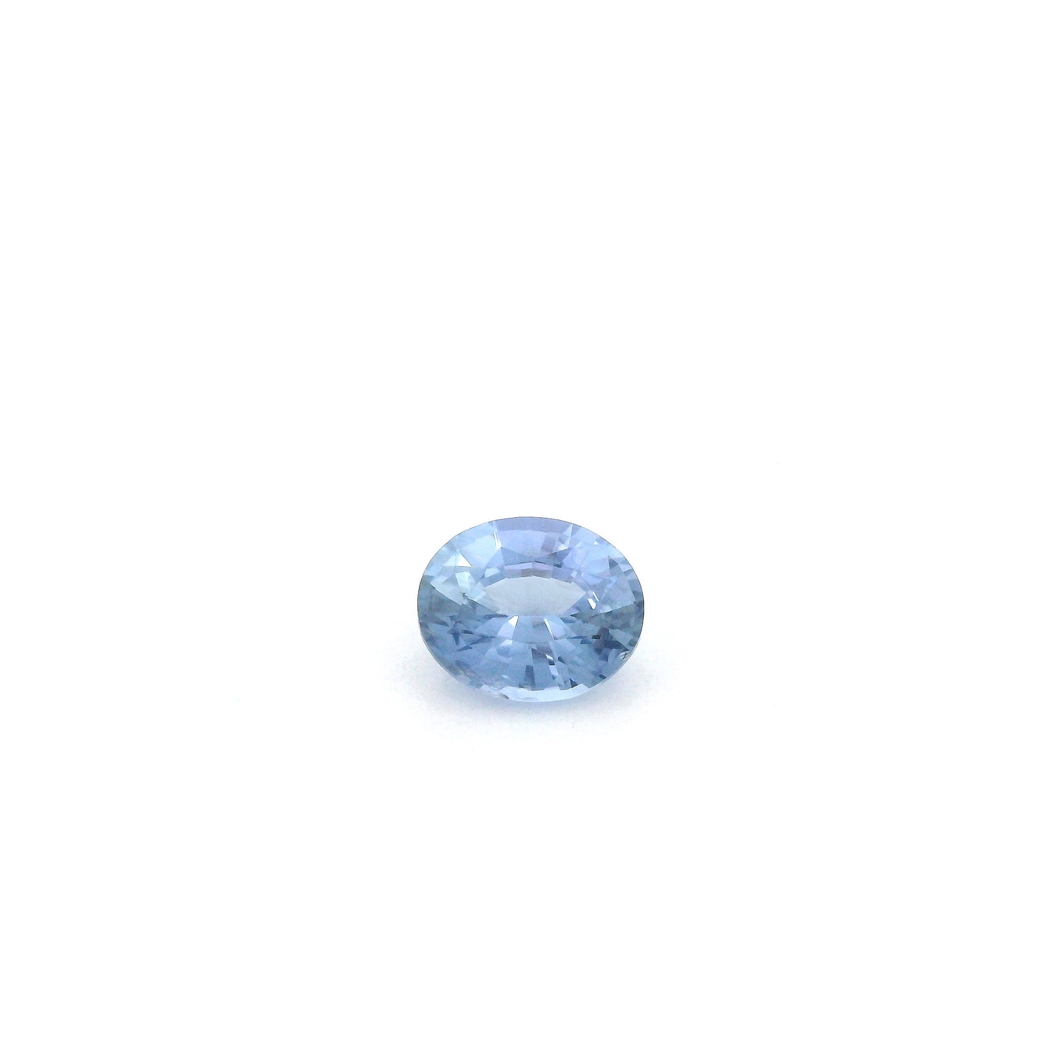 0.57 ct Oval Blue Sapphire