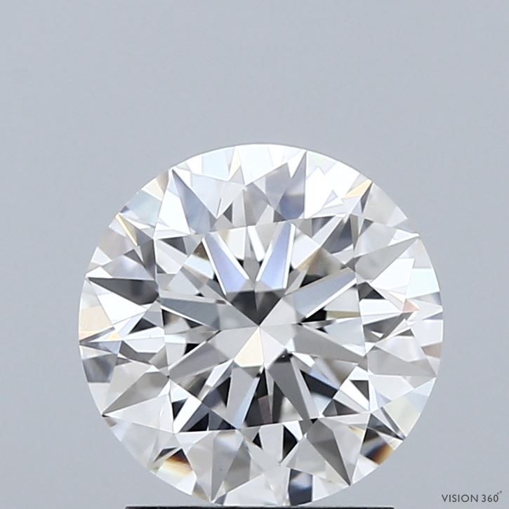 2ct Round F - VVS2 - Excellent cut - LD48581