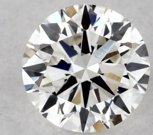 0,30 ct Okrągły diament naturalny