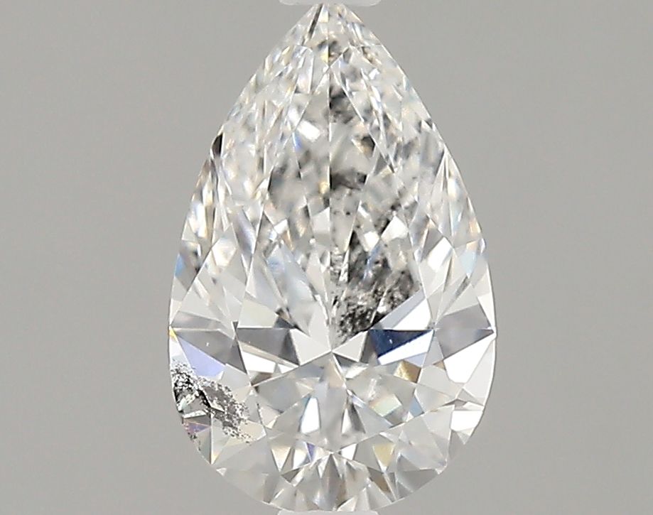 1.02 Carat pear Lab Grown Diamond Front View